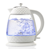 Picture of ETA Crystal Kettle 315490010 Electric, 2200 W, 1.7 L, Glass, 360° rotational base, Glass/White