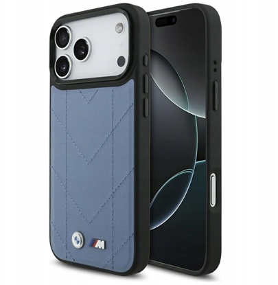 Изображение BMW M Quilted Logo MagSafe Case for Apple iPhone 17 Pro Max