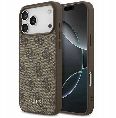 Изображение Guess 4G Classic Case for iPhone 17 Pro Max Brown