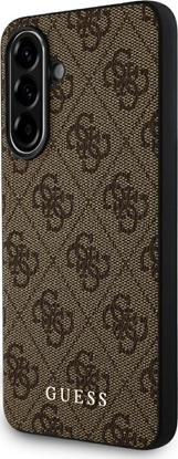 Attēls no Etui Guess 4G Metal Gold Logo do Samsung Galaxy A36 brzowy