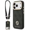 Picture of Etui Guess 4G Strass Logo & Big Strap Metal Buttons MagSafe do iPhone 17 Pro czarny