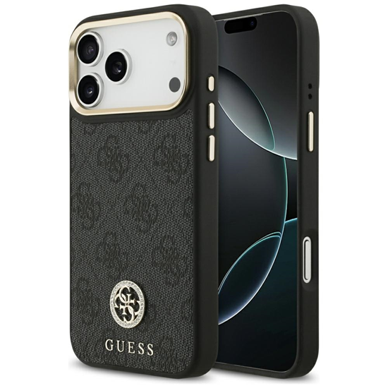 Picture of Case Guess 4G Strass Logo MagSafe for iPhone 17 Pr