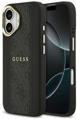 Picture of Case Guess 4G Stripe MagSafe for iPhone 17 black