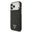 Picture of Guess PU Leather 4G Strass Triangle Logo Gold Frame MagSafe Case for iPhone 17 Pro Max
