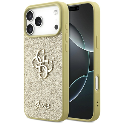Picture of Guess Fixed Glitter Big 4G case for iPhone 17 Pro 