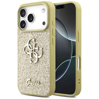 Picture of Guess Fixed Glitter Big 4G case for iPhone 17 Pro 
