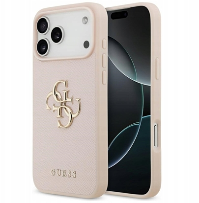 Изображение Etui Guess Grained Big 4G & Classic Logo  do iPhon