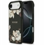 Attēls no Etui Guess Grained Flowers Classic Logo MagSafe do iPhone Air czarny