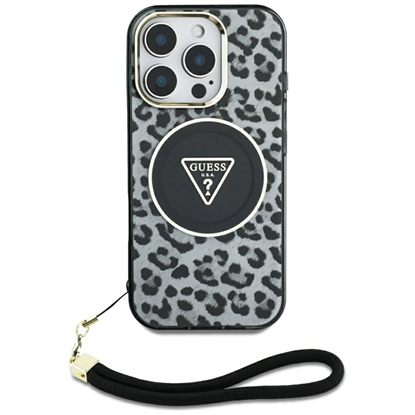 Изображение Etui Guess HC IML Leopard Triangle Cord   Strap do