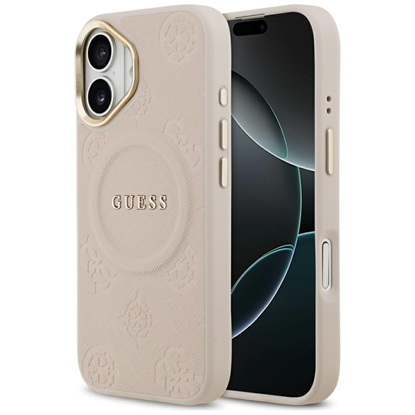 Изображение Case Guess Peony Hot Stamp MagSafe for iPhone 17 p