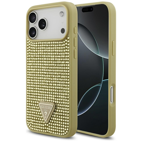 Picture of Case Guess Rhinestone Triangle Logo for   iPhone 1