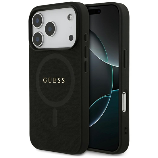 Изображение Guess Saffiano Classic Logo MagSafe Case for iPhon
