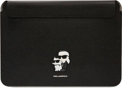 Attēls no Etui Karl Lagerfeld Karl Lagerfeld Sleeve KLCS14SAKCPMK 14" czarny/black Saffiano Karl&Choupette