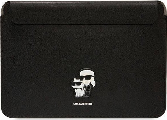Picture of Etui Karl Lagerfeld Karl Lagerfeld Sleeve KLCS14SAKCPMK 14" czarny/black Saffiano Karl&Choupette
