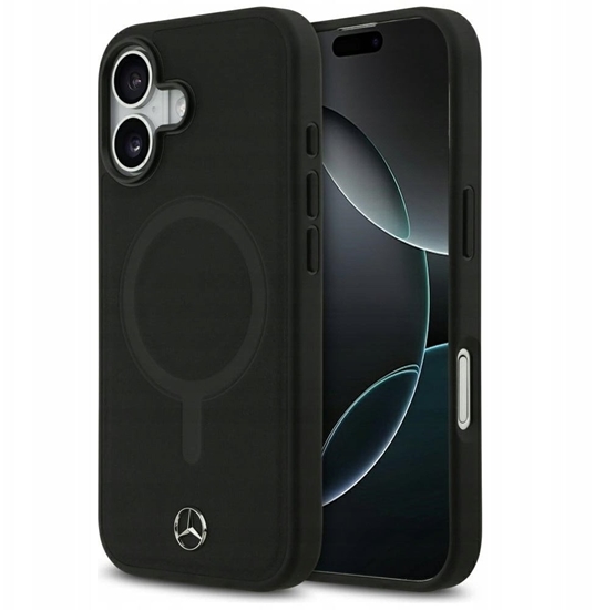 Picture of Etui Mercedes Plain Smooth Leather        MagSafe 