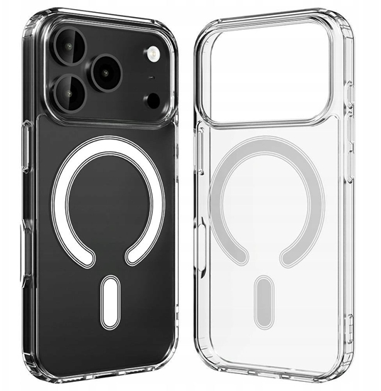 Picture of Etui Mercury Jelhard MagSafe do Apple iPhone 17 Pro przezroczysty