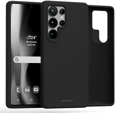 Picture of Etui Mercury Pure MagSafe Silicone do Samsung Galaxy S25 Ultra czarny