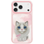 Изображение Etui Nimmy Big Eyed Pet 2.0 Cat do iPhone 17 Pro Max róowy