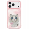 Picture of Etui Nimmy Big Eyed Pet 2.0 Cat do iPhone 17 Pro róowy