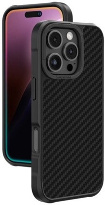 Изображение Etui pancerne AMAZINGTHING Titan Max Case z wóknami aramidowymi 1500D do iPhone 16 Pro Max - czarne