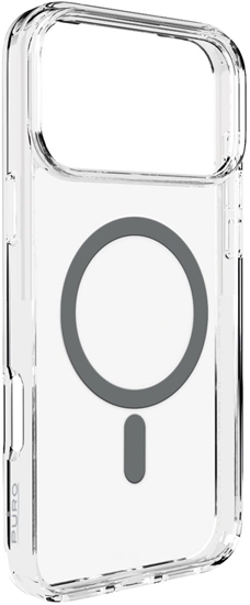 Изображение Etui Puro Lite Mag TPU+PC kompatybilne z MagSafe na iPhone 17 Pro Max - przezroczyste z szarym piercieniem