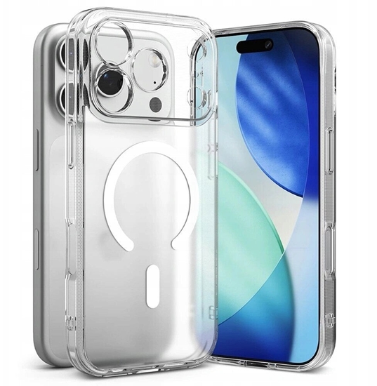 Picture of Etui Ringke Fusion Magnetic MagSafe do Apple iPhone 17 Pro Matte Clear