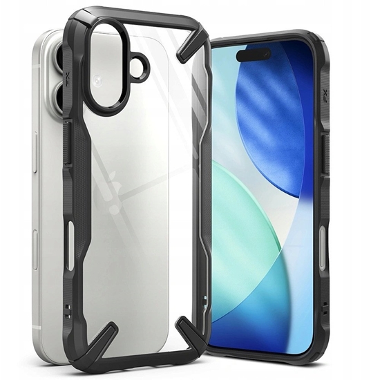 Picture of Etui Ringke Fusion-X do Apple iPhone 17 Black