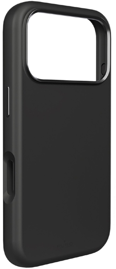 Изображение Etui silikonowe Pure Icon Mag Pro Liquid Silicone na iPhone 17 Pro Max kompatybilne z MagSafe, z ochron aparatu i aluminiowymi przyciskami - czarne