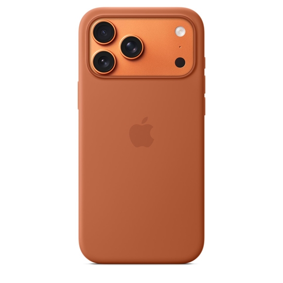 Изображение Apple MGFQ4ZM/A Silicone Case with MagSafe for iPhone 17 Pro Max Terra Cotta