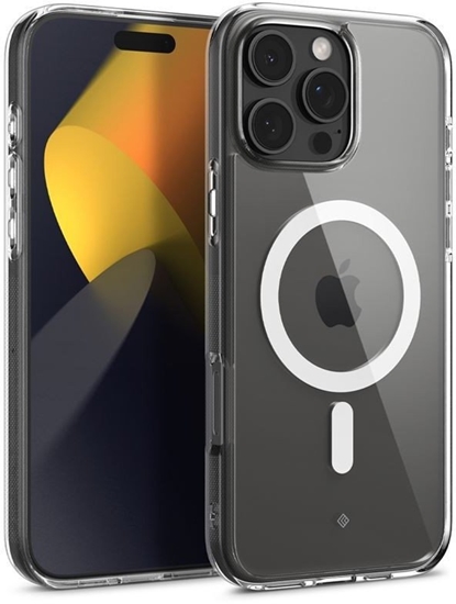 Изображение Etui Spigen Caseology Capella Mag MagSafe do iPhone 16 Pro Max, przezroczyste