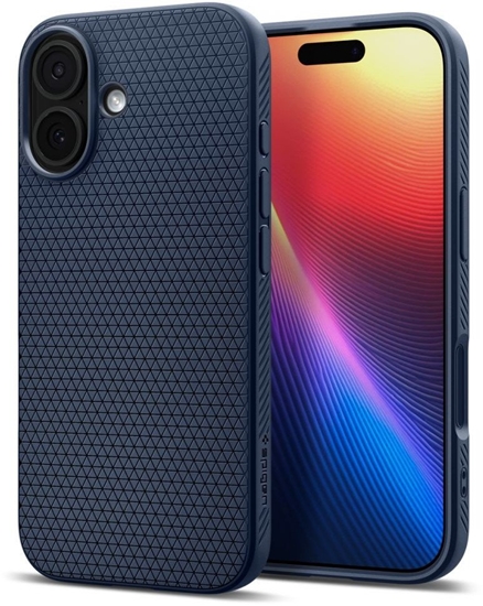 Изображение Etui Spigen Liquid Air na iPhone 17- niebieskie