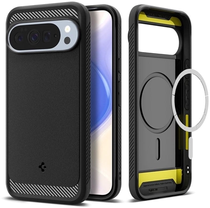 Изображение Etui Spigen Rugged Armor MAG MagSafe do Google Pixel 10 Pro XL czarny