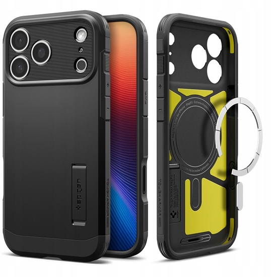 Picture of Etui Spigen Tough Armor T Mag MagSafe do Apple iPhone 17 Pro Max Black