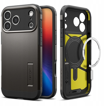Attēls no Etui Spigen Tough Armor T Mag MagSafe do Apple iPhone 17 Pro Max Gunmetal