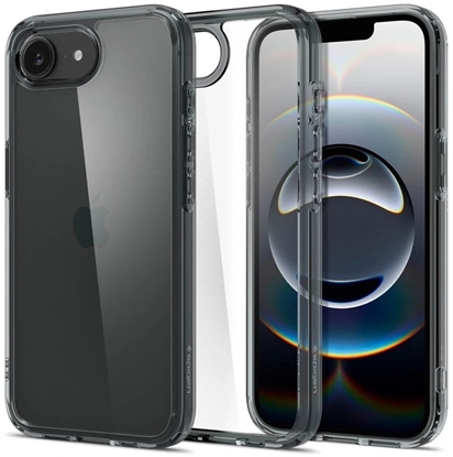 Attēls no Etui Spigen Ultra Hybrid do iPhone 16E Space Crystal TPU+PC Przezroczyste