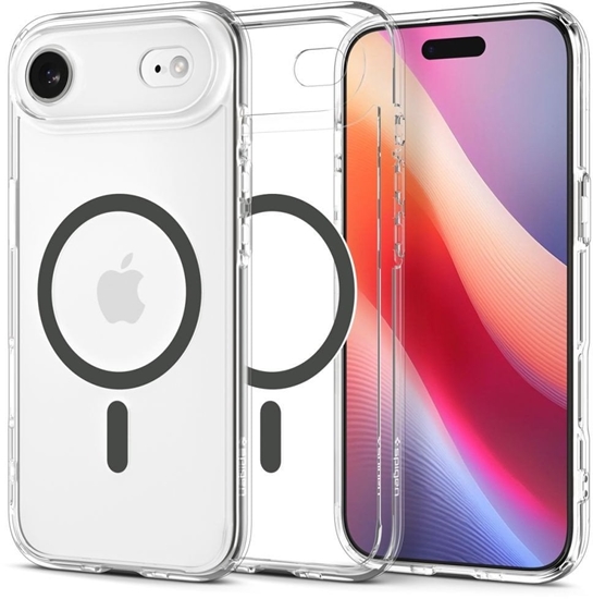 Изображение Spigen Etui Ultra Hybrid MagSafe na iPhone 17 przezroczysto-szary