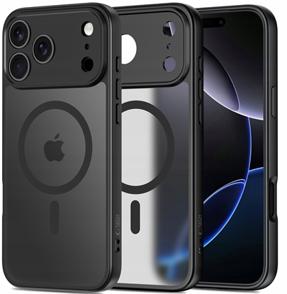 Attēls no Etui Tech-Protect BasicMag MagSafe do Apple iPhone 17 Pro Max Matte Black