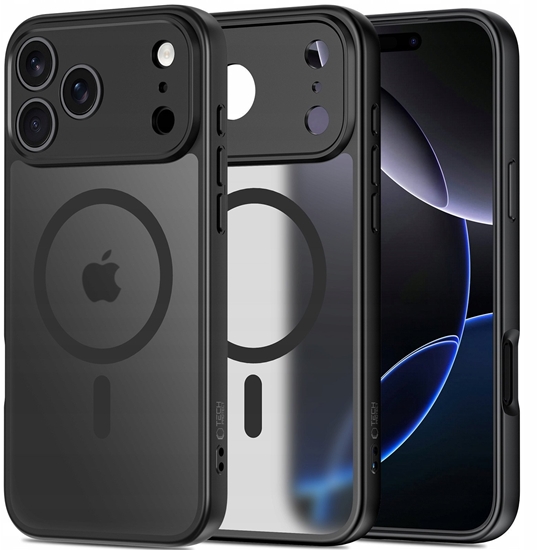 Изображение Etui Tech-Protect BasicMag MagSafe do Apple iPhone 17 Pro Max Matte Black