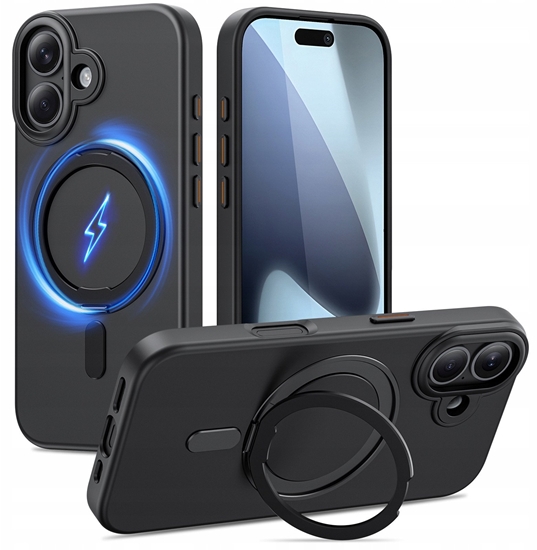 Picture of Etui Tech-Protect Magring MagSafe do Apple iPhone 17 Matte Black