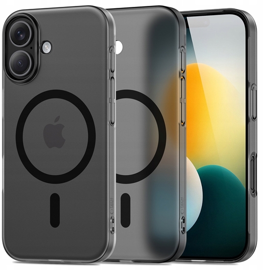 Изображение Etui Tech-Protect Magslim MagSafe do Apple iPhone 17 Matte/black