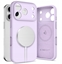 Picture of Etui Tech-Protect Silicone MagSafe do Apple iPhone 17 Pro Max Mauve
