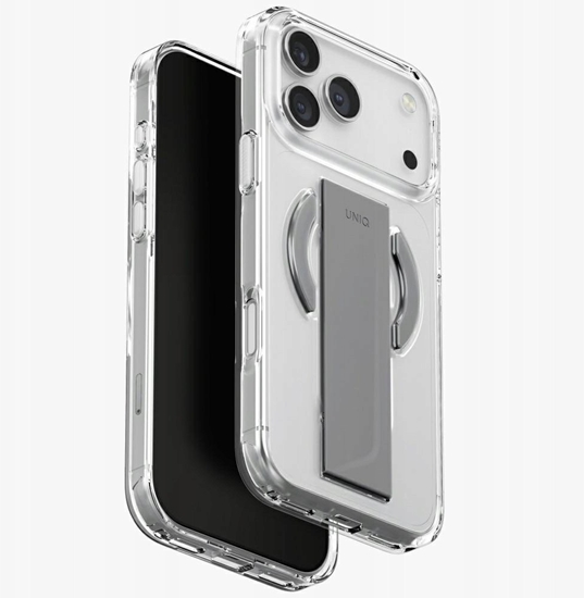 Изображение Etui UNIQ Heldro Air do Apple iPhone 17 Pro Max MagClick Charging przezroczysty