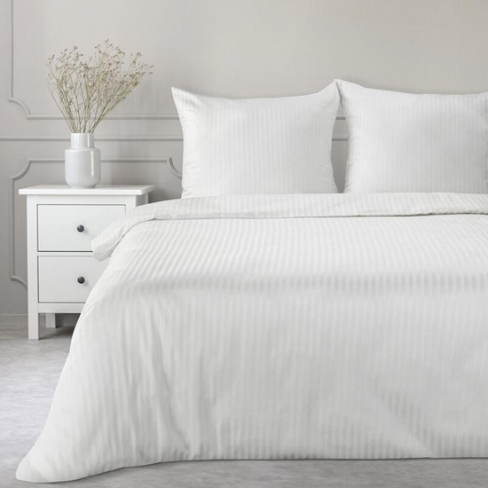 Изображение Eurofirany KOMPLET POCIELI SATYNOWEJ VERA 220 X 200 CM BIAY