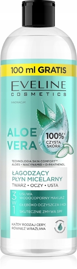 Picture of EVELINE Skin Comfort agodzcy pyn micelarny Aloe Vera 3w1 500 ml