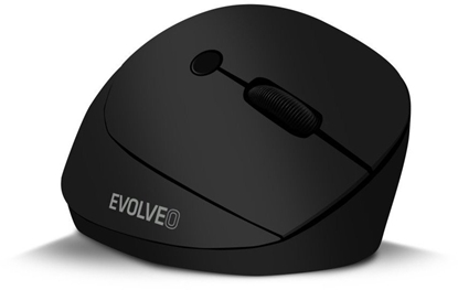 Attēls no EVOLVEO LadyErgo, tichá vertikální ergonomická my, 2.4GHz, erná
