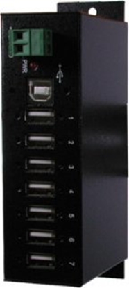 Picture of Exsys EX-1177HMVS 7 Port USB 2.0 HUB mit 350W Surge Protection Metallgehäuse