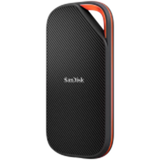 Picture of External SSD|SANDISK|Extreme Pro|4TB|USB-C|Write speed 3700 MBytes/sec|Read speed 3800 MBytes/sec|SDSSDE82-4T00-G25