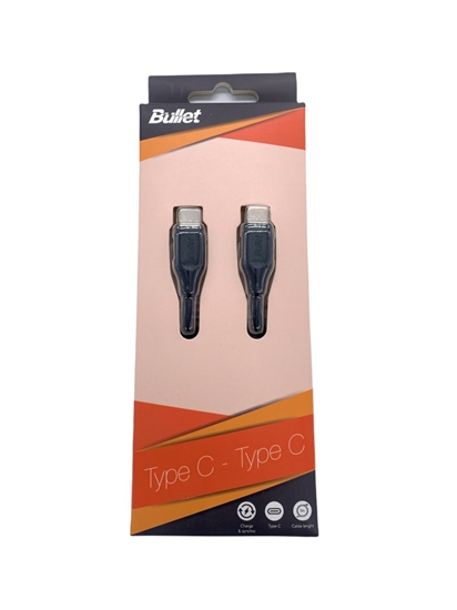 Picture of - BULLET Type C - Type C 1m, 2.4A Black