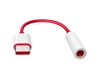 Picture of - OnePlus USB-C to 3,5mm Adapter Red (Bulk)