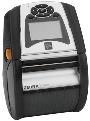 Attēls no #POEKSPOZYCYJNA# Drukarka etykiet QLn320/termiczna/203dpi/USB/RS-232/Bluetooth 3.0/Mfi+Ethernet/waek do papieru z podkadem